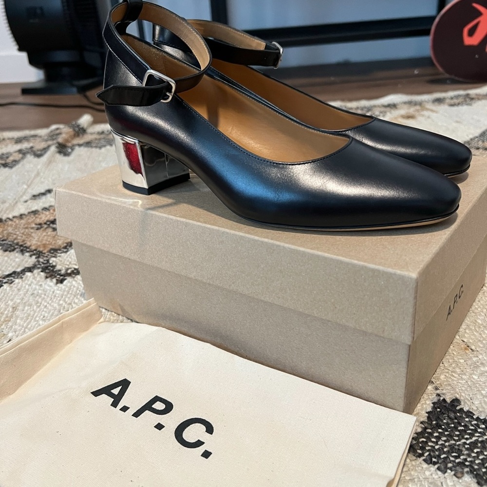 A.P.C. Black Heels
